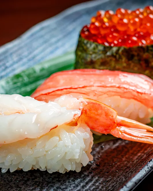 オススメ【飲み放題付】生ズワイ蟹のしゃぶしゃぶや寿司等全43種120分贅沢食べ飲み放題